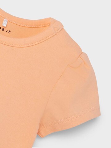 NAME IT Shirt 'FARLET' in Oranje