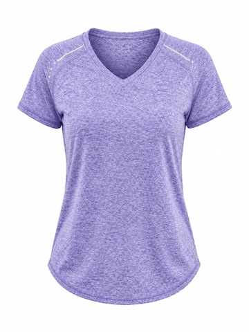 AOTTORI Performance Shirt in Purple: front