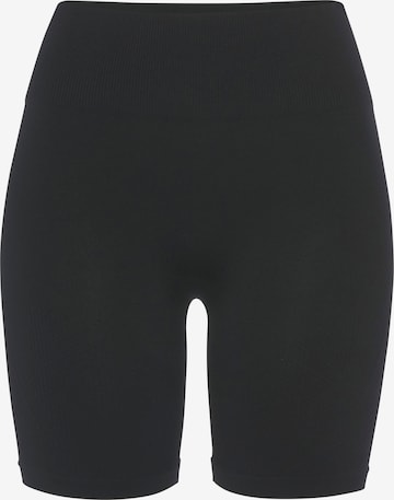 LASCANA - Skinny Pantalón moldeador en negro: frente