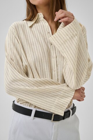 My Essential Wardrobe Blouse 'Jannie' in Beige