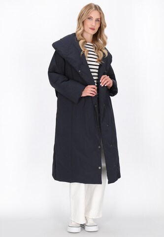 Manteau mi-saison DreiMaster Maritim en bleu