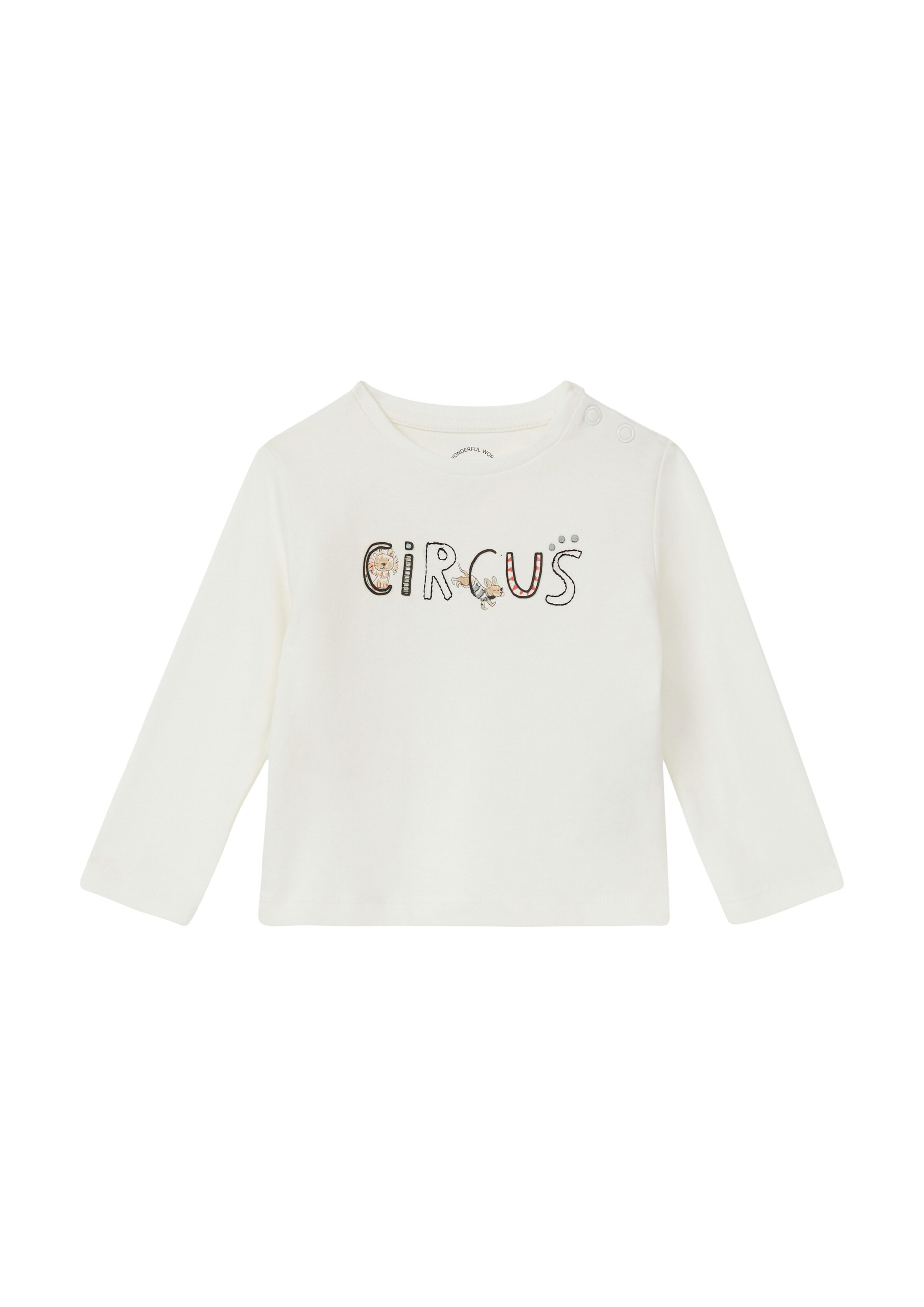 s.Oliver Shirt in Wit: voorkant