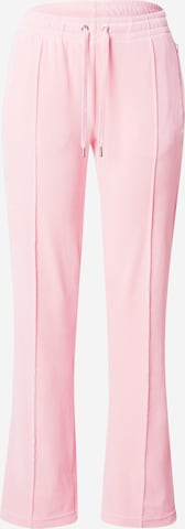 Pantaloni 'Tina' de la Juicy Couture pe roz: față