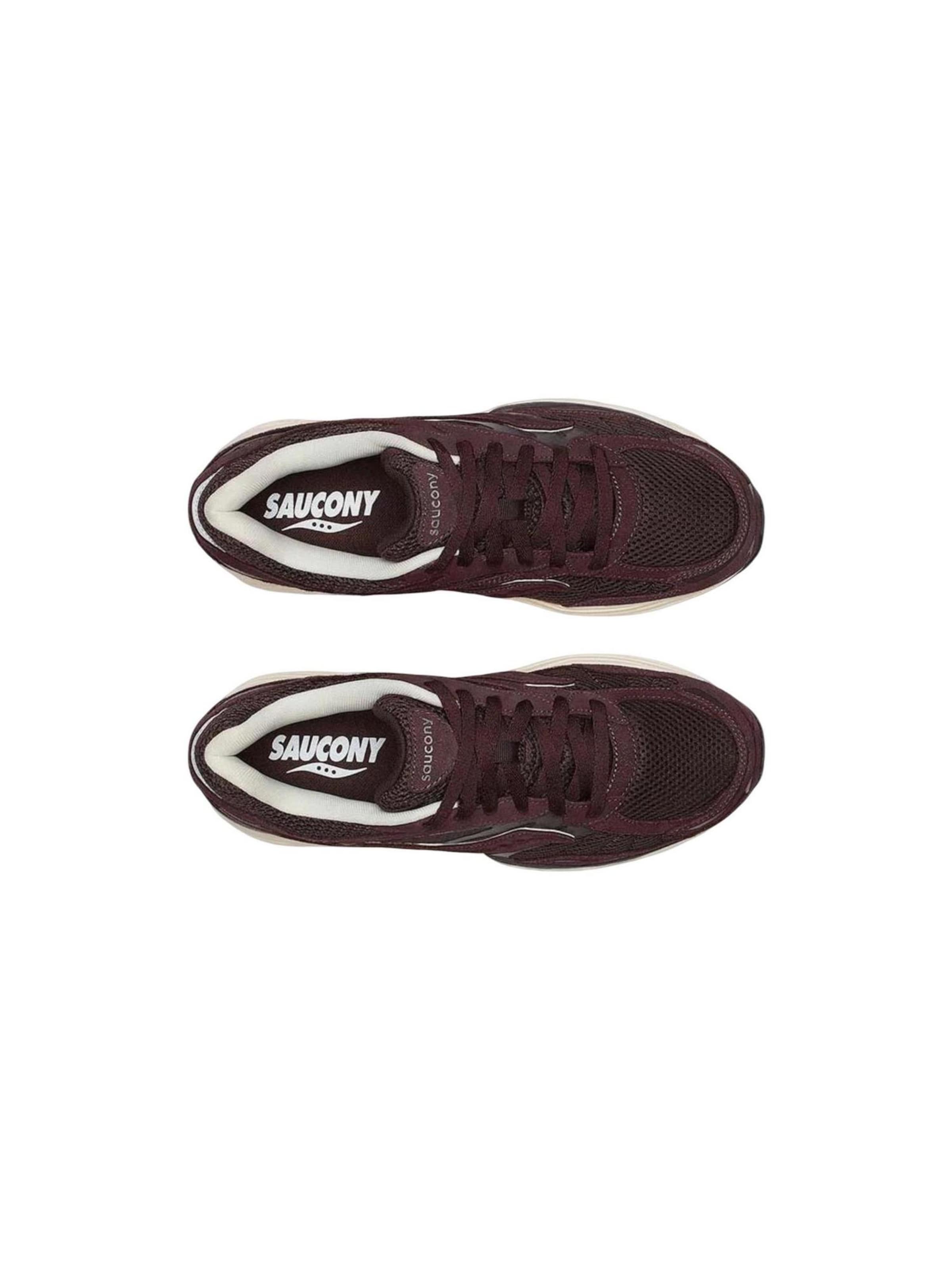 Sneaker bassa di saucony in marrone