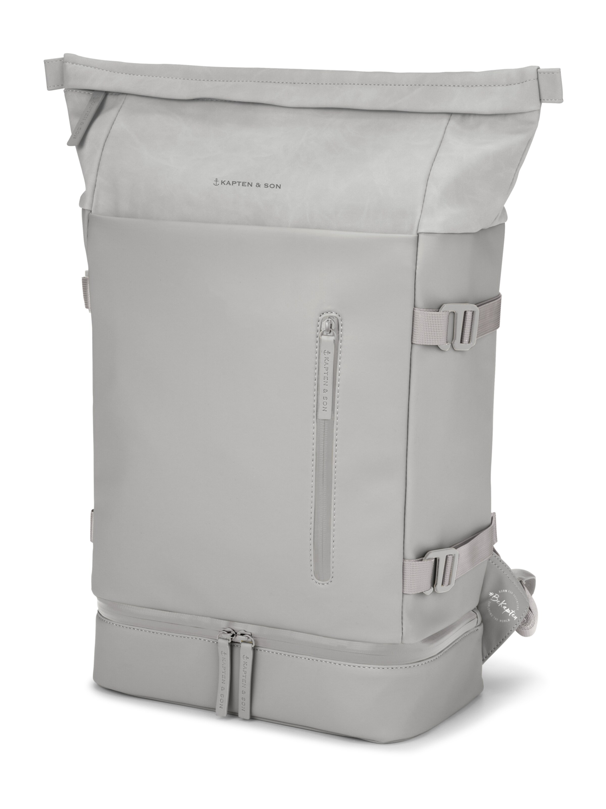 Kapten & Son Reppu 'Helsinki' värissä harmaa
