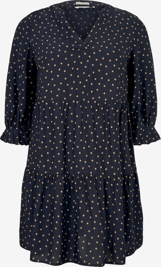 Rochie MY TRUE ME pe bej / bleumarin, Vizualizare produs