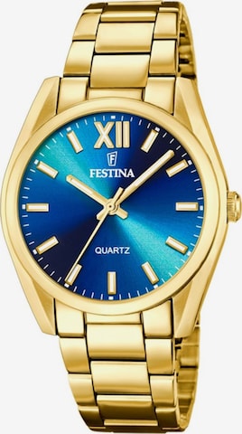 Montre à affichage analogique FESTINA en bleu : devant
