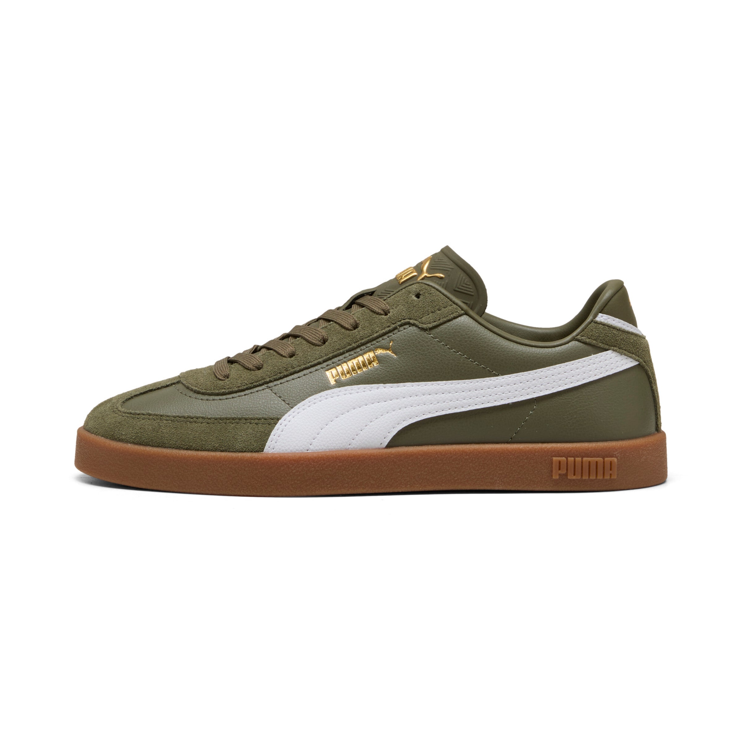 PUMA Sneakers 'Club II Era' in Green: front