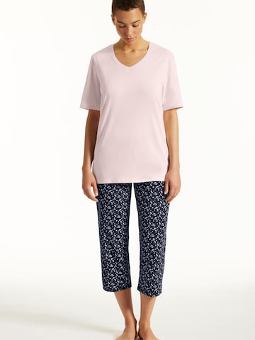 uncover by SCHIESSER Pajama ' UNCOVER Night ' in Blue: front