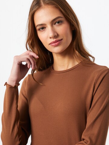 OBJECT Shirt 'JAMIE' in Brown