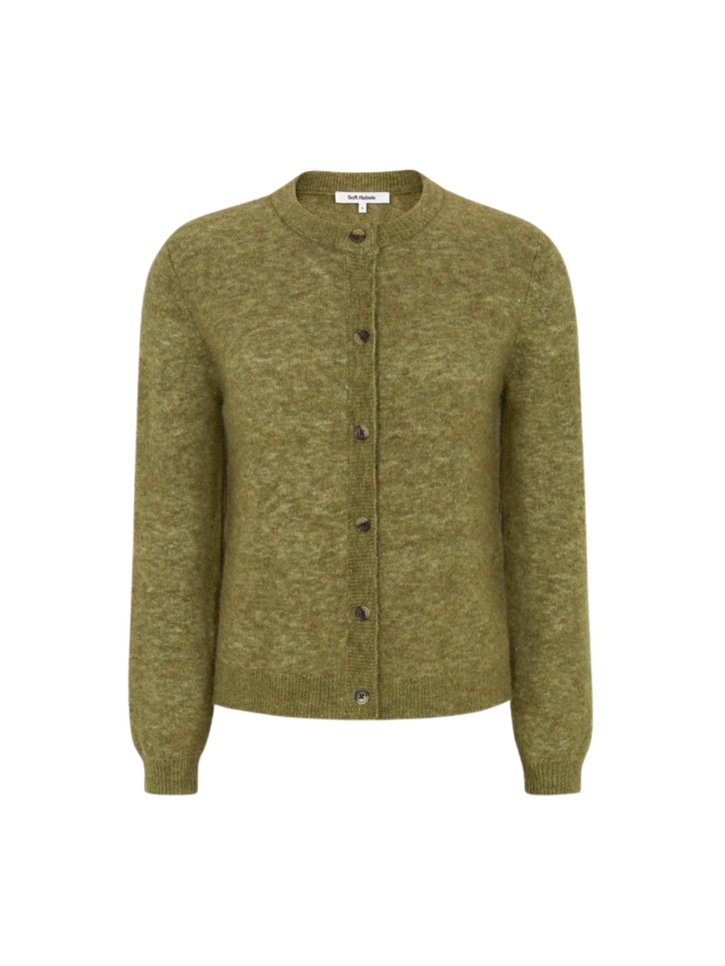 Soft Rebels Neuletakki ' SRAllison ' värissä ruoko, Tuotenäkymä