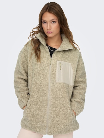 ONLY - Chaqueta de entretiempo 'Tracy' en beige: frente