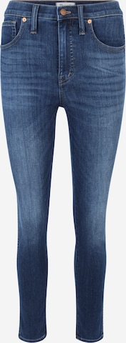 Madewell Skinny Jeans i blå: framsida