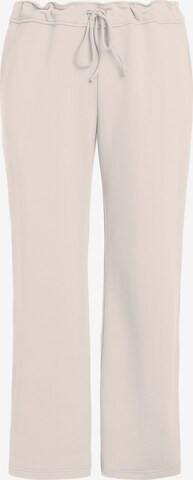 Ulla Popken Broek in Beige: voorkant