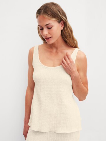 Camicia da notte 'Favourites Layering' di CALIDA in beige