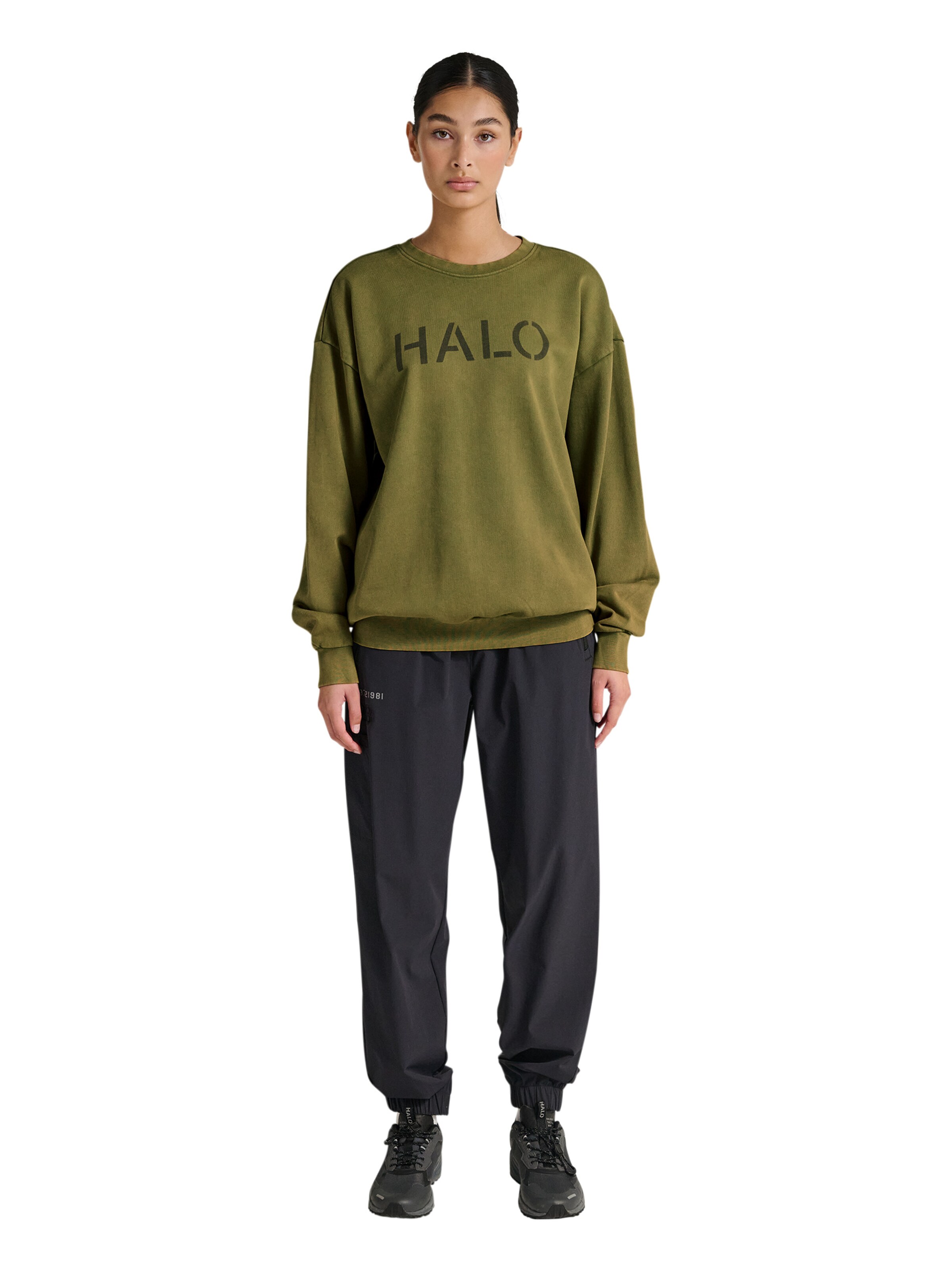 HALO Sportsweatshirt in Groen