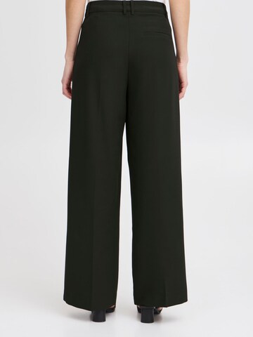 Loosefit Pantalon chino ' IHLEXI PA9 ' ICHI en noir