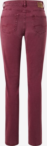 Angels Slimfit Straight-Leg Jeans in Rot