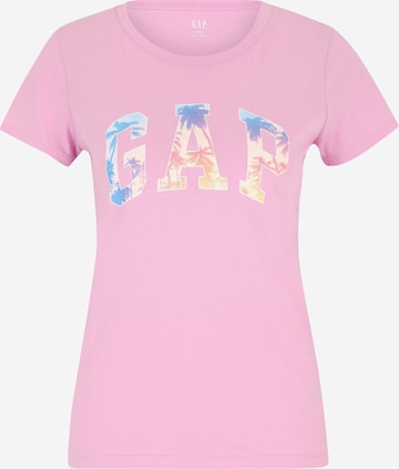 Gap Petite Majica 'CLASSIC' | roza barva: sprednja stran
