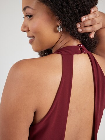 WAL G. - Jumpsuit 'CASIA' en rojo