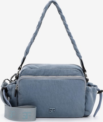 Suri Frey Schultertasche in Blau: Vorderseite