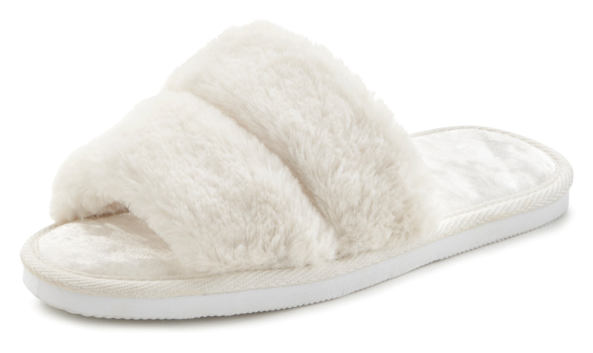 VIVANCE Pantofle – bílá: přední strana