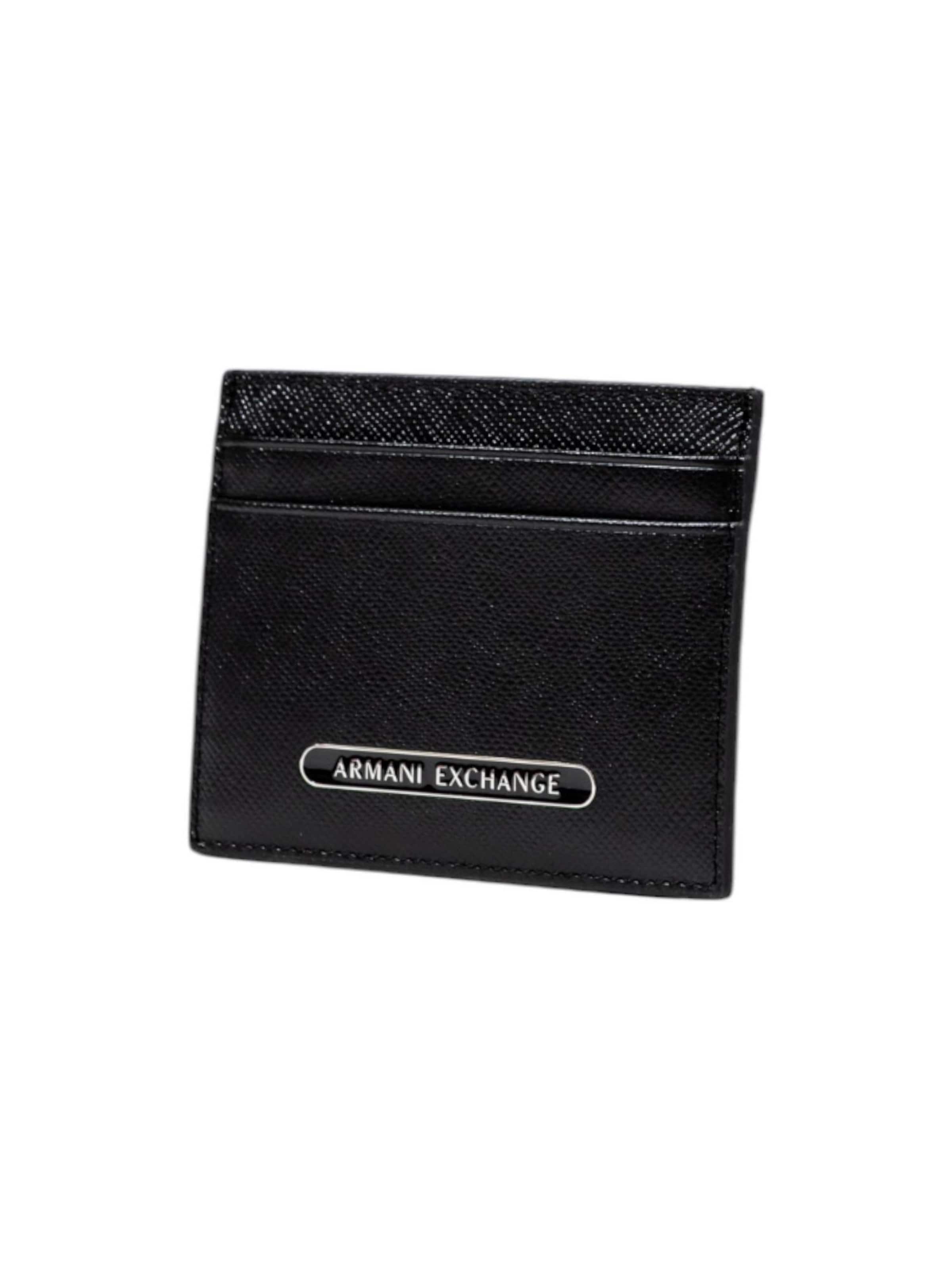 Portamonete 'XM000169 AF12702' di ARMANI EXCHANGE in nero