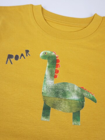 MelaDi Shirt 'Dino'‌‌‌‌‌‌ in Gelb