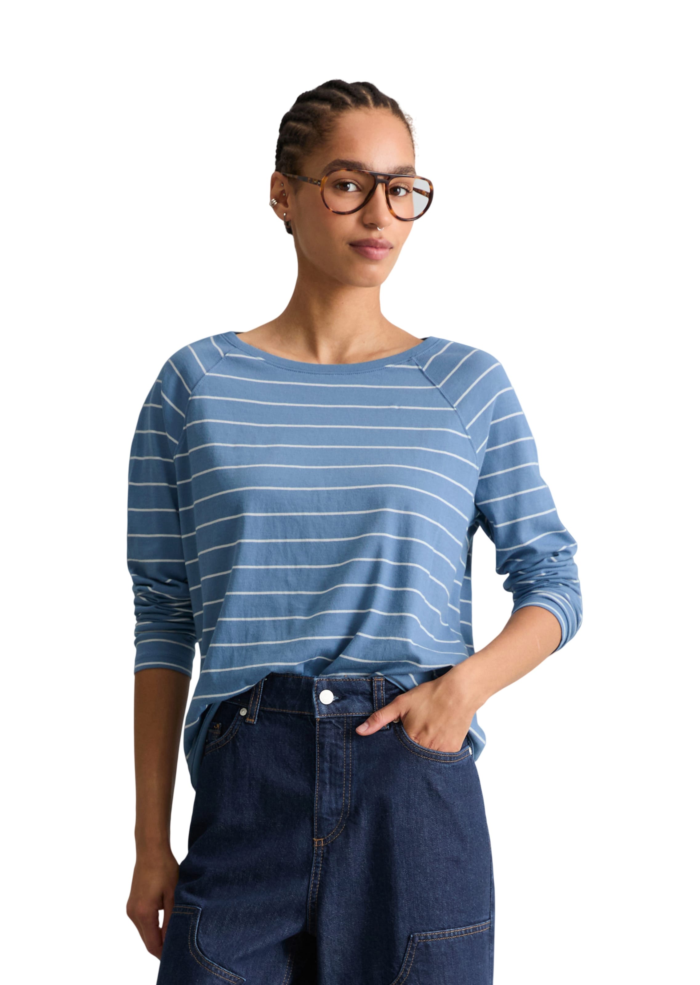 Marc O'Polo DENIM Shirt in Blue: front