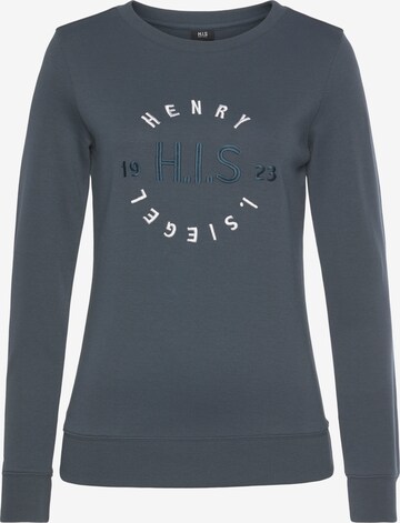 H.I.S Sweatshirt in Blau: predná strana