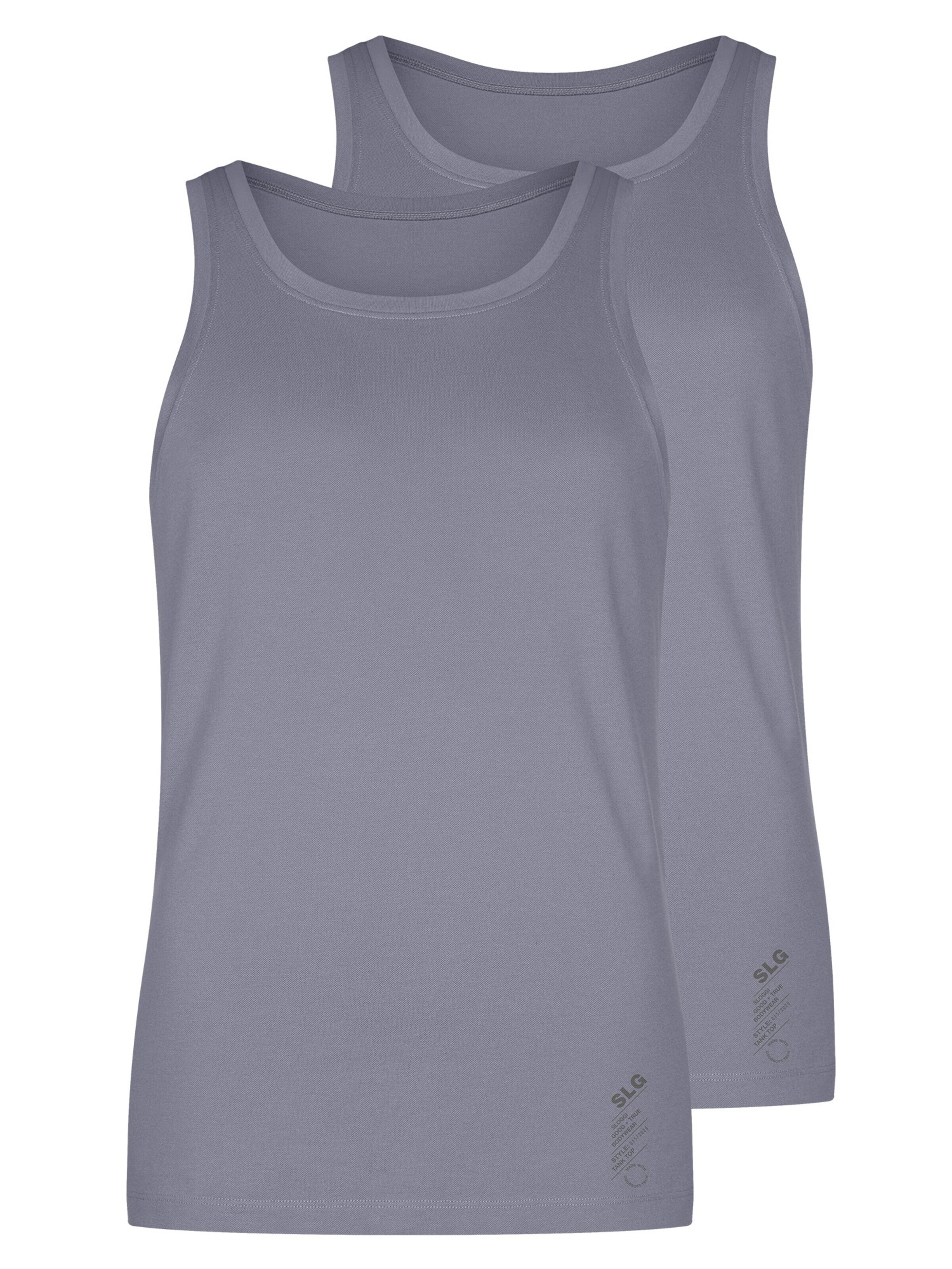 SLOGGI Undershirt 'SLG Base Soft' in Grey: front
