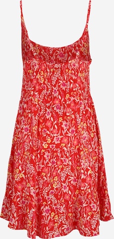 Pieces Petite Dress 'SANDY' in Red