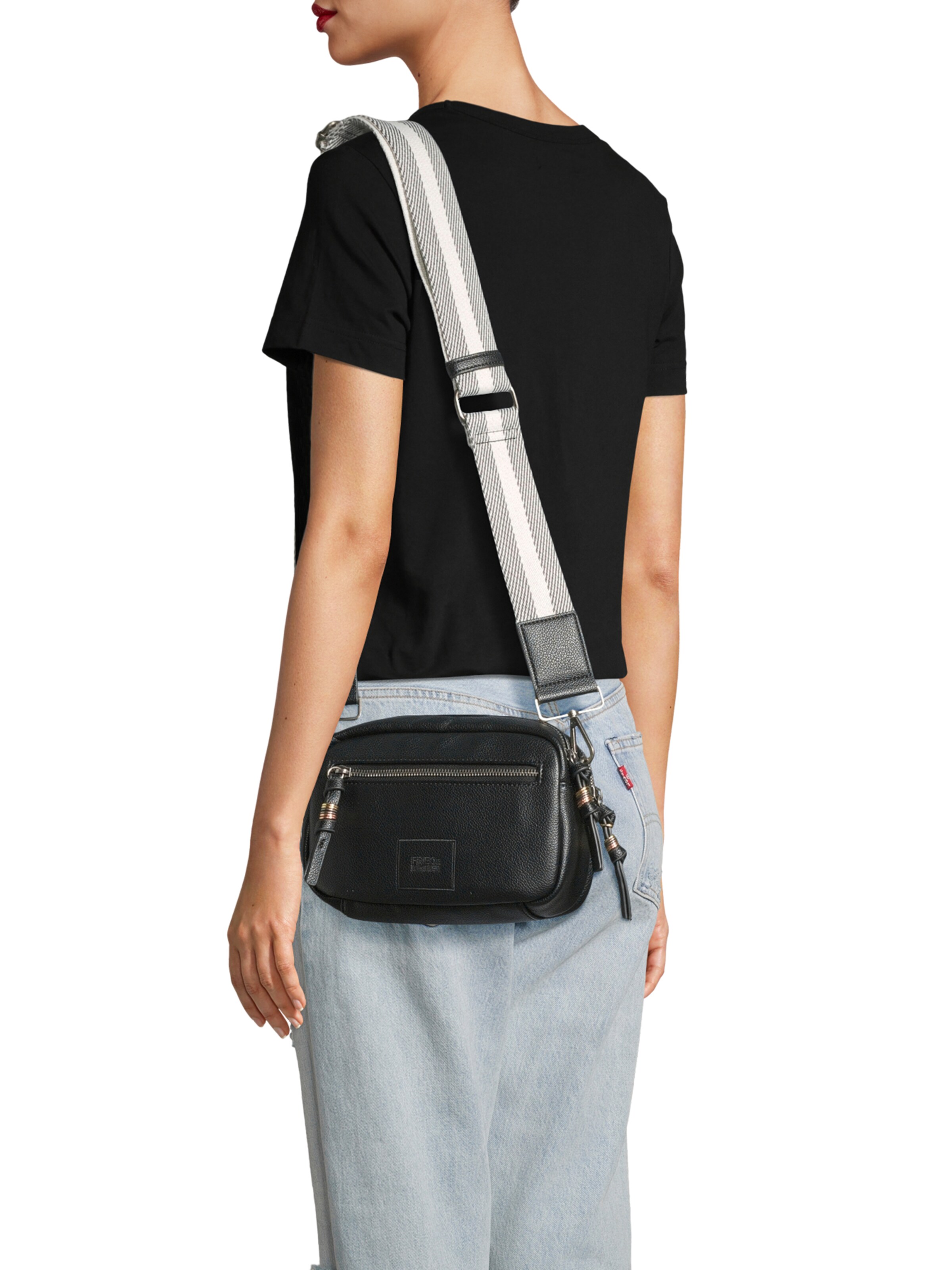 FREDsBRUDER Crossbody bag 'Bestie' in Black: front