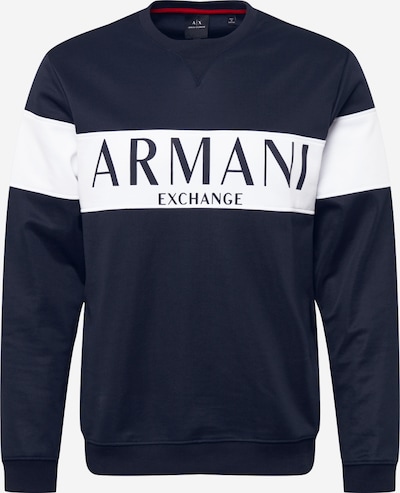 ARMANI EXCHANGE Sweatshirt '3HZMAE' in navy / weiß, Produktansicht