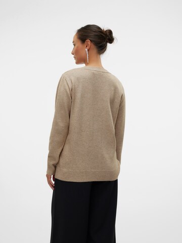 MAMALICIOUS Sweater 'MLNEWANNE' in Brown
