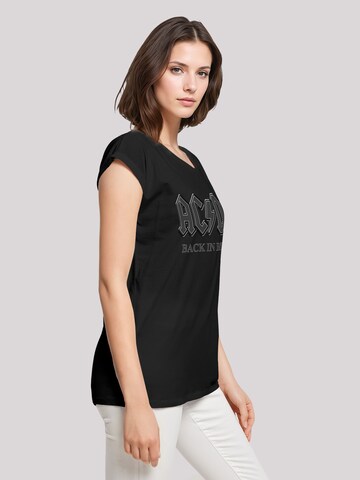 F4NT4STIC Shirt 'ACDC Back in Black' in Zwart