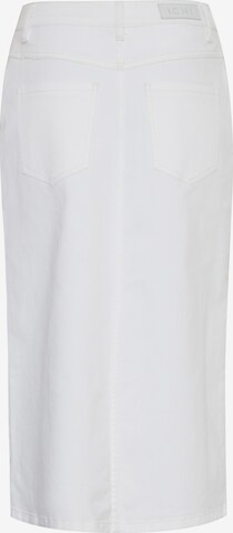 ICHI Spódnica 'ZIGGI' w kolorze biały
