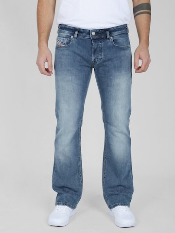 DIESEL Bootcut Jeans 'ZATINY-X R860L' in Blau
