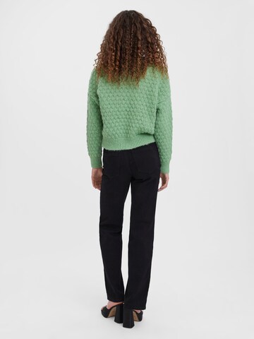VERO MODA Strickjacke 'WINNIE' in Grün