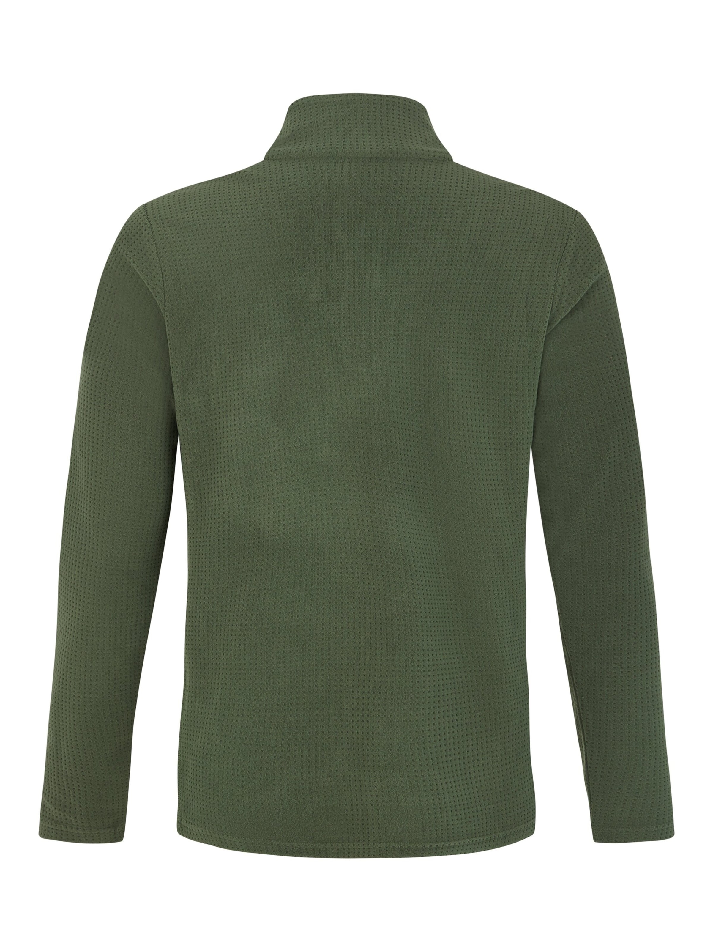 PROTEST Athletic Sweatshirt 'PRTCARE' in Green