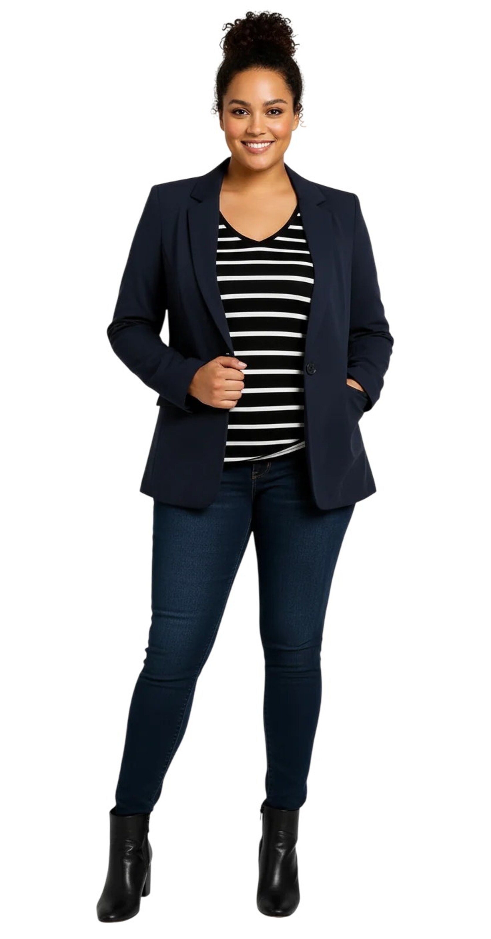 Shape Of You Shirt in Schwarz