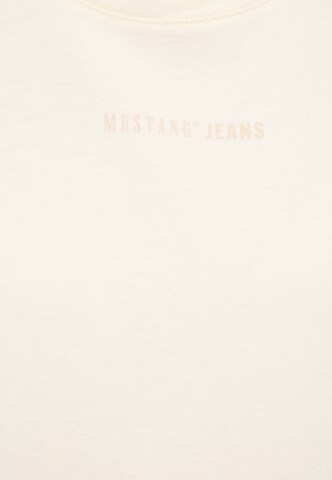 MUSTANG Shirt 'Floris' in Weiß