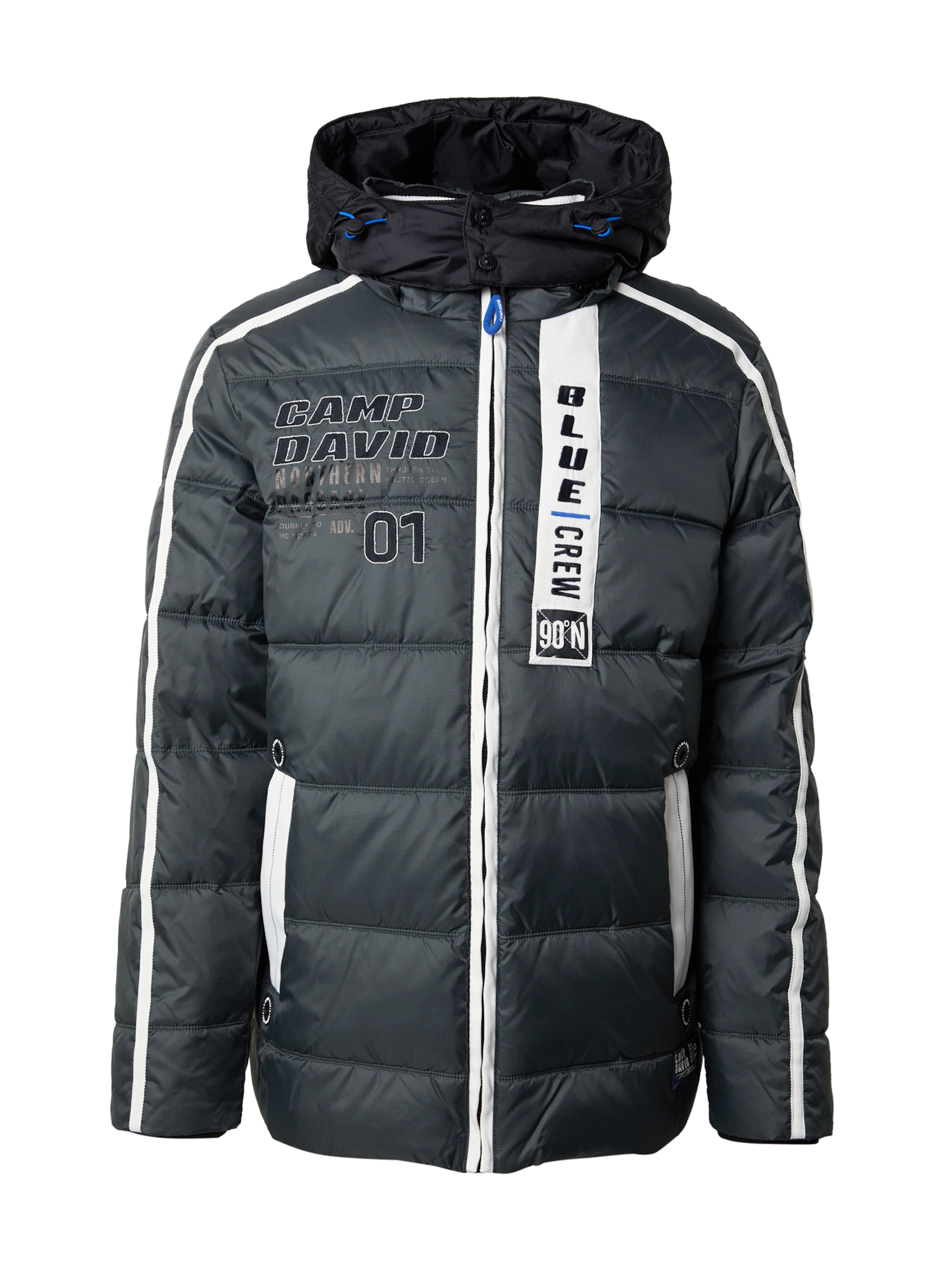 CAMP DAVID Vinterjakke i grøn: forside