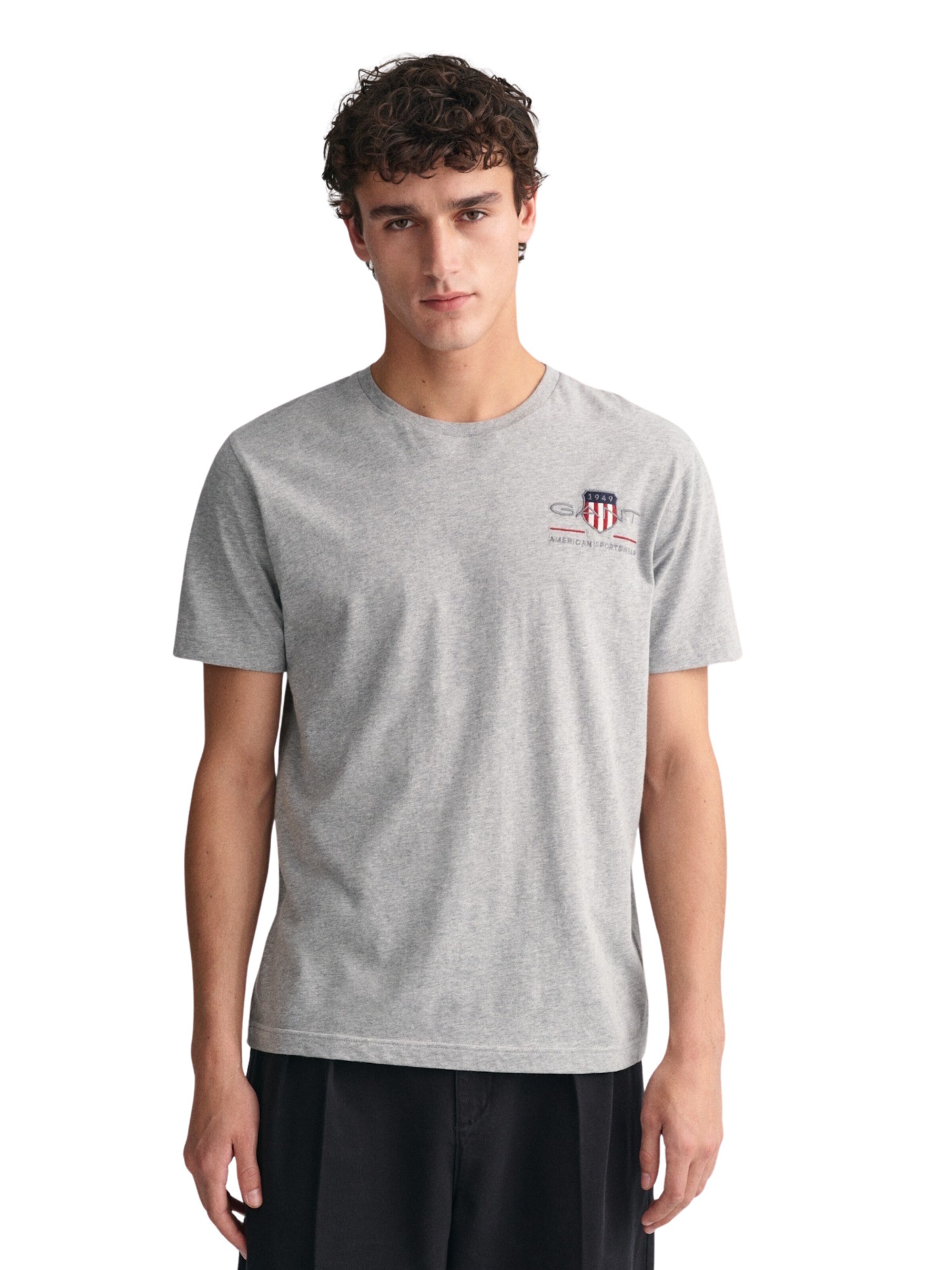 Maglietta di GANT in grigio