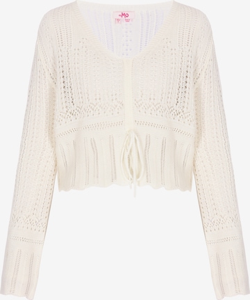 MYMO Pullover 'Young Fashion' in Weiß: Vorderseite