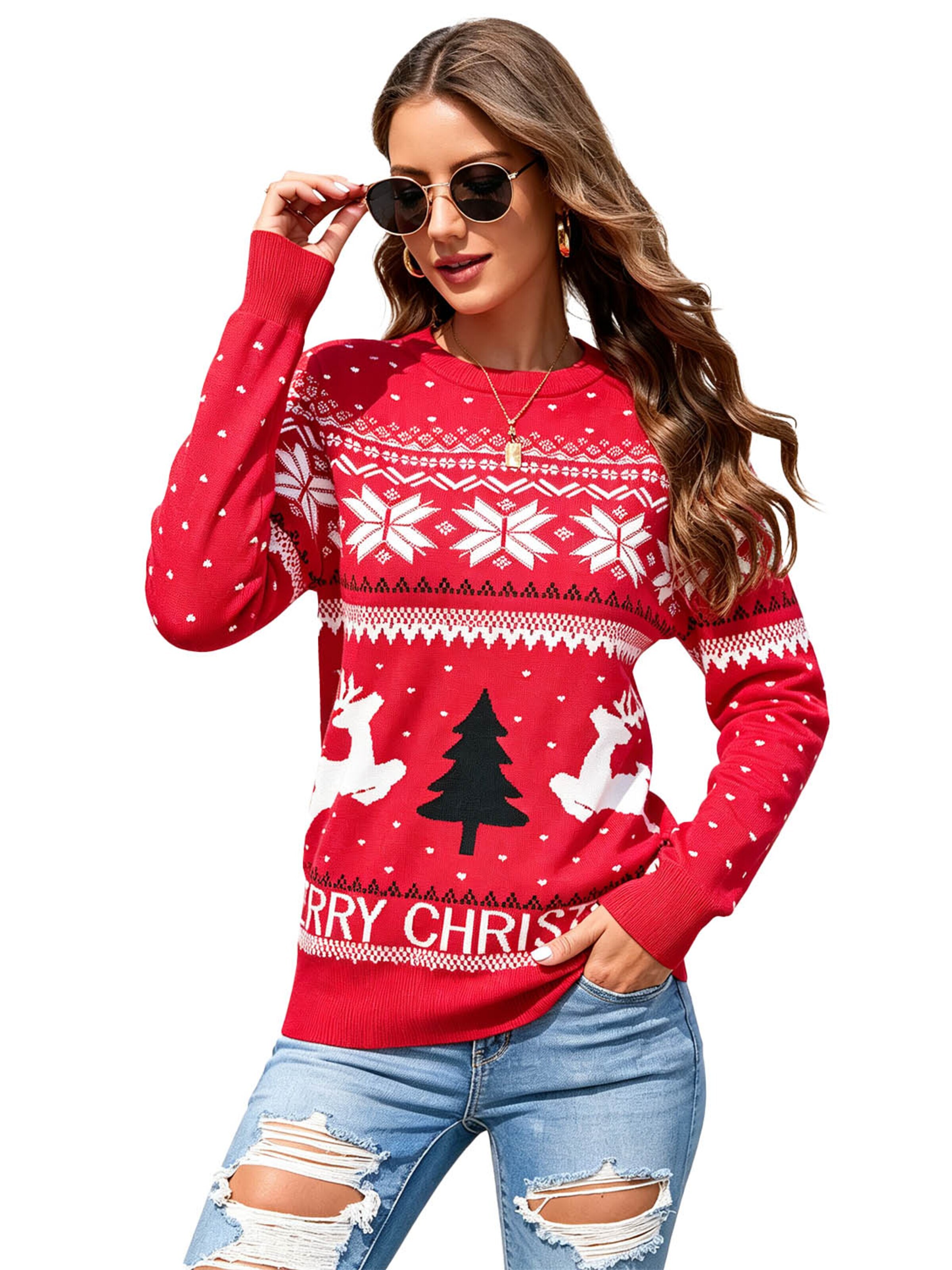 KoJooin Sweater in S in Red, Item view