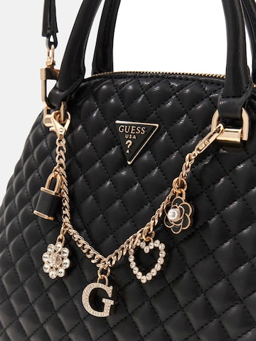 GUESS Handtasche 'Everlee' in Schwarz