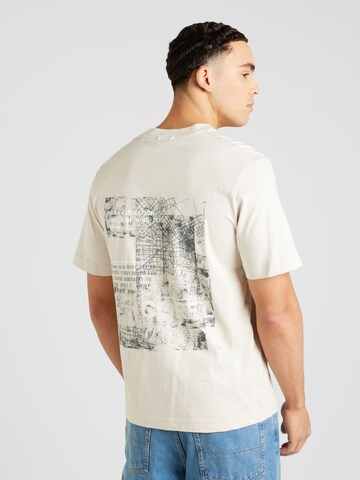 JACK & JONES Bluser & t-shirts 'SIGNAL' i beige: forside