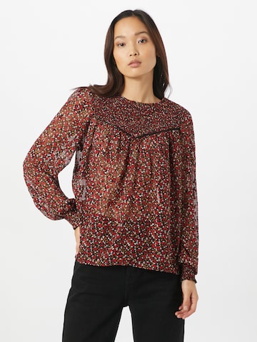 QS Blouse 'Zarte' in Rood: voorkant