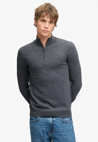 Superdry & Co Trui 'Essential' in Blauw: voorkant